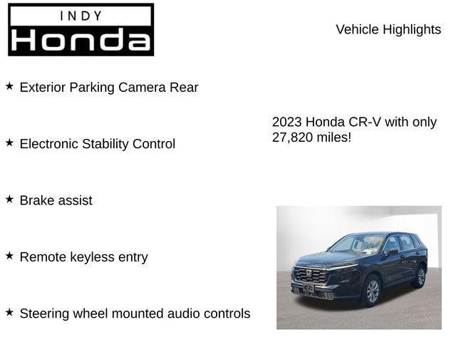 used 2023 Honda CR-V car, priced at $27,742