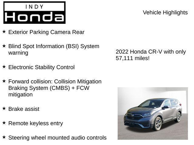 used 2022 Honda CR-V car, priced at $25,962