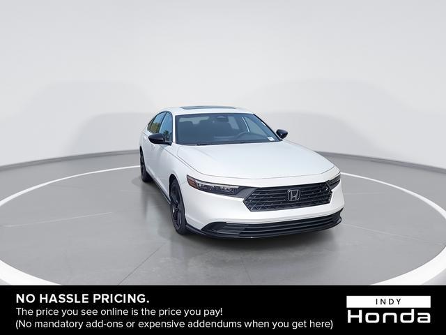 new 2024 Honda Accord Hybrid car, priced at $35,425