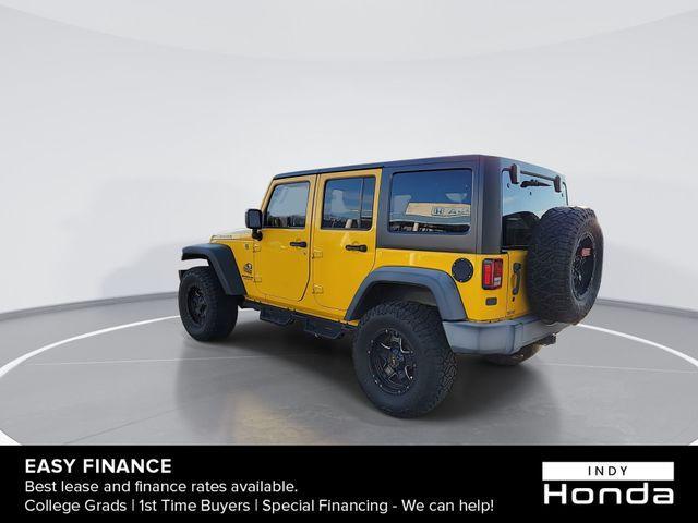 used 2015 Jeep Wrangler Unlimited car, priced at $21,935