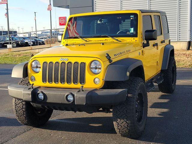 used 2015 Jeep Wrangler Unlimited car, priced at $21,935