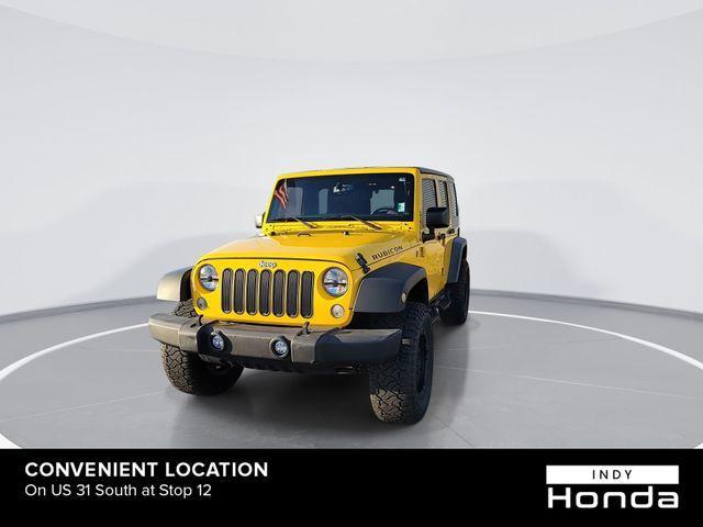 used 2015 Jeep Wrangler Unlimited car, priced at $21,935