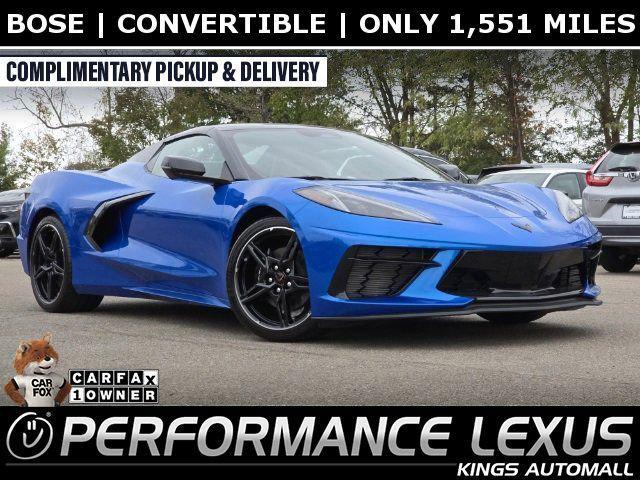 used 2024 Chevrolet Corvette car, priced at $71,400