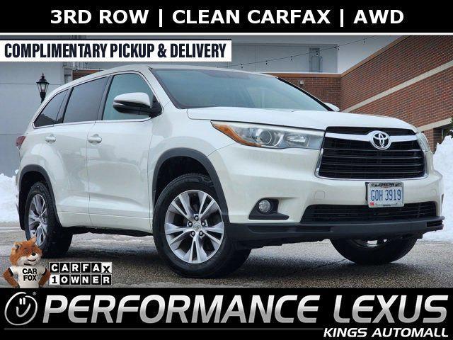 used 2015 Toyota Highlander car, priced at $16,200