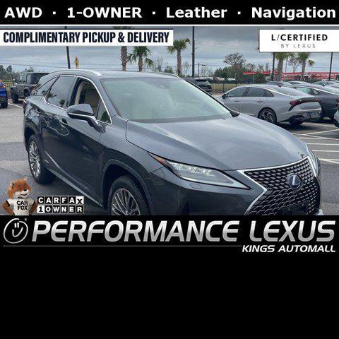 used 2022 Lexus RX 450h car, priced at $49,800