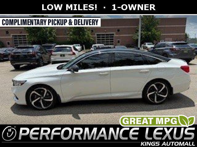 used 2022 Honda Accord car, priced at $25,600