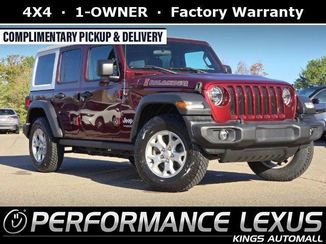 used 2021 Jeep Wrangler Unlimited car, priced at $28,800