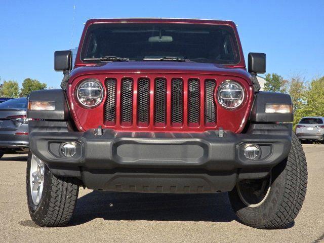 used 2021 Jeep Wrangler Unlimited car, priced at $28,000