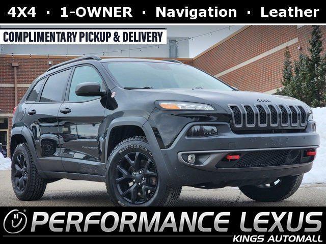 used 2018 Jeep Cherokee car, priced at $15,400