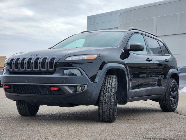 used 2018 Jeep Cherokee car, priced at $15,400