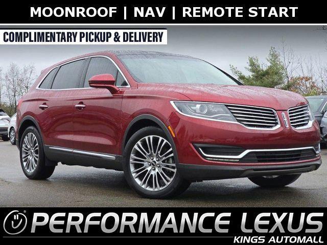 used 2016 Lincoln MKX car, priced at $15,200