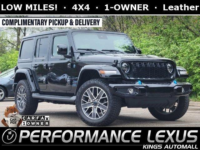 used 2024 Jeep Wrangler 4xe car, priced at $55,600