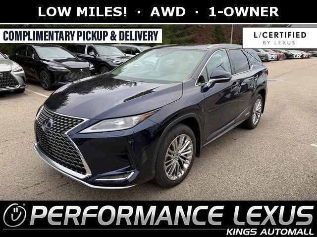 used 2021 Lexus RX 450h car, priced at $44,500