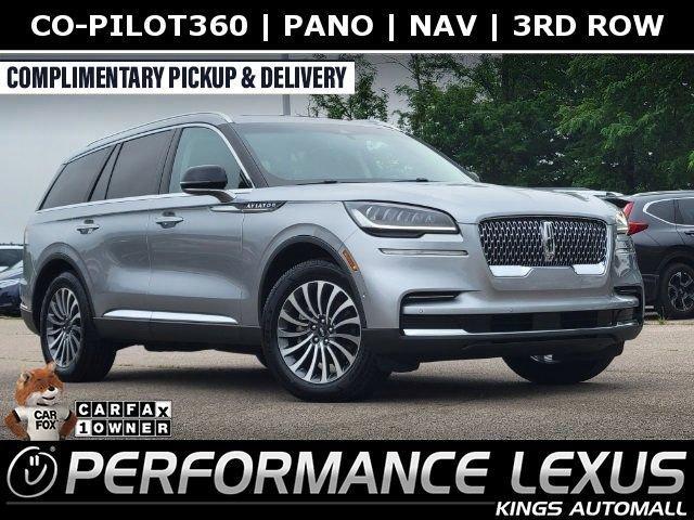 used 2022 Lincoln Aviator car, priced at $46,800