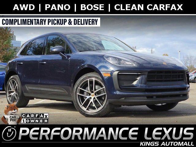 used 2022 Porsche Macan car, priced at $48,200