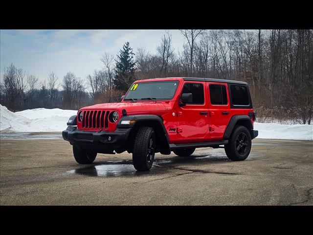 used 2019 Jeep Wrangler Unlimited car, priced at $23,900