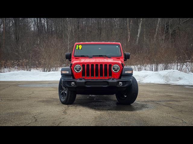 used 2019 Jeep Wrangler Unlimited car, priced at $23,900