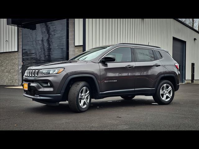 used 2023 Jeep Compass car, priced at $23,900