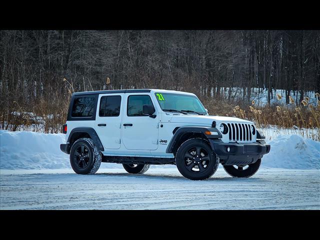 used 2021 Jeep Wrangler Unlimited car, priced at $28,990