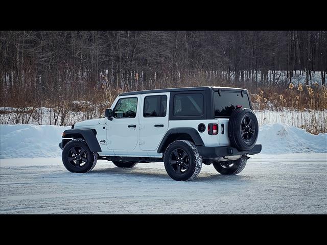 used 2021 Jeep Wrangler Unlimited car, priced at $28,990