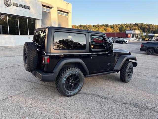 used 2021 Jeep Wrangler car, priced at $30,900