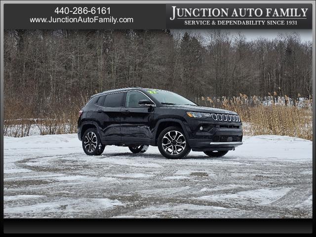 used 2022 Jeep Compass car, priced at $23,900