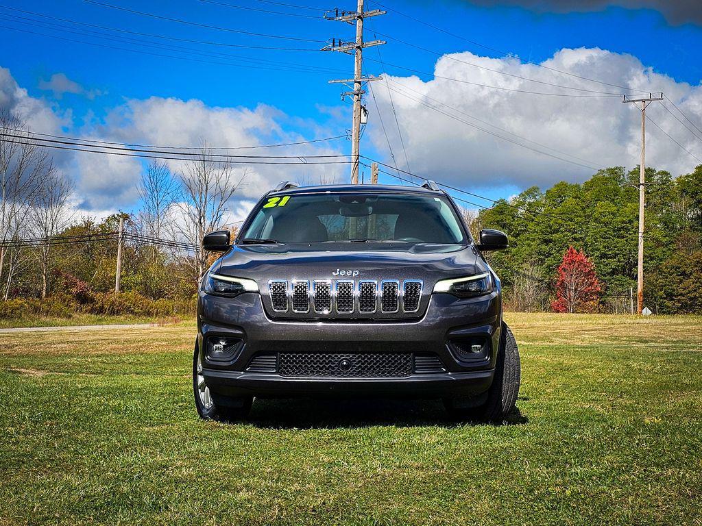 used 2021 Jeep Cherokee car, priced at $21,900