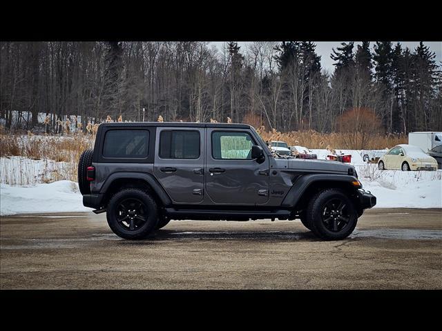 used 2022 Jeep Wrangler Unlimited car, priced at $28,900