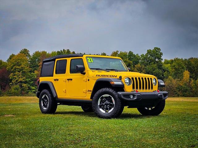used 2021 Jeep Wrangler Unlimited car, priced at $35,900