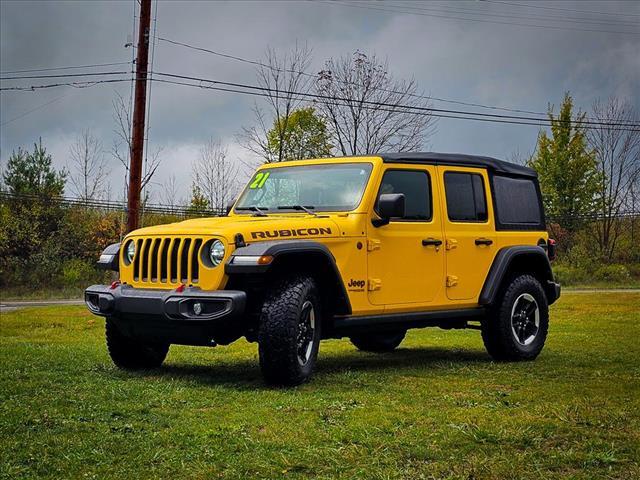 used 2021 Jeep Wrangler Unlimited car, priced at $35,900