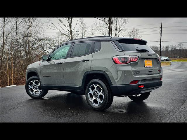 used 2022 Jeep Compass car, priced at $24,490