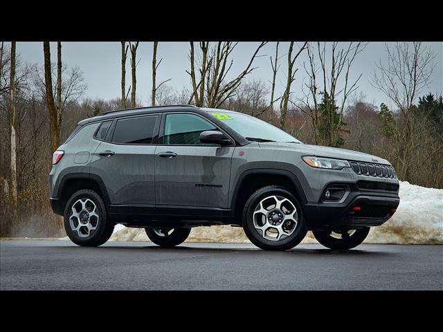 used 2022 Jeep Compass car, priced at $24,490