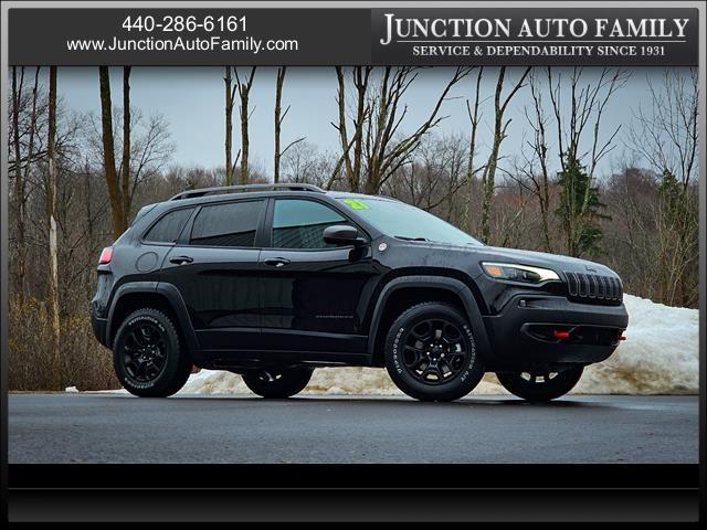 used 2021 Jeep Cherokee car, priced at $24,900