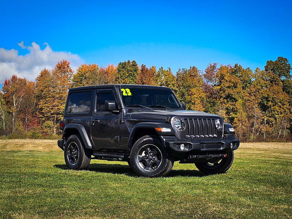 used 2023 Jeep Wrangler car, priced at $30,900