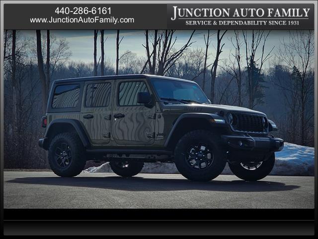 new 2025 Jeep Wrangler car, priced at $49,425