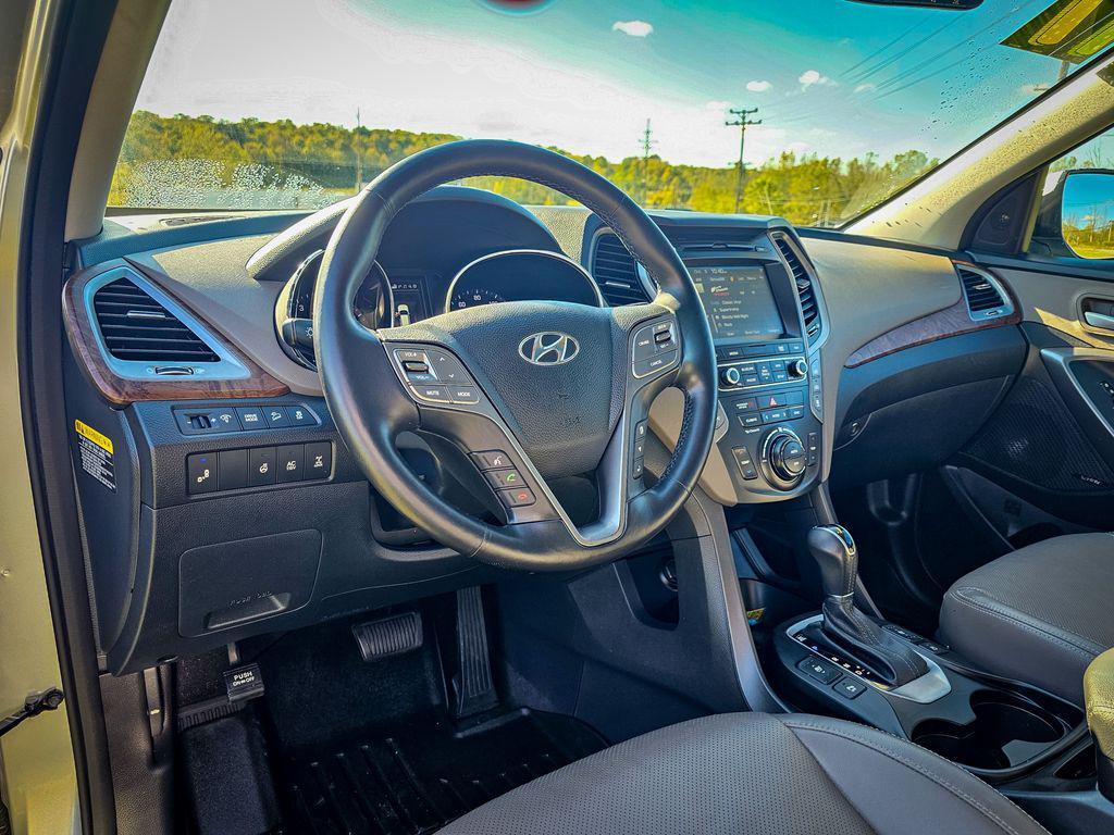 used 2017 Hyundai Santa Fe car, priced at $14,900