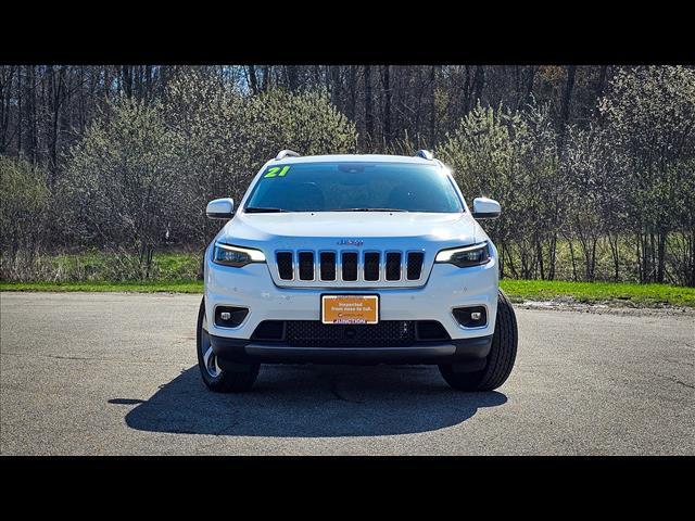 used 2021 Jeep Cherokee car, priced at $24,900