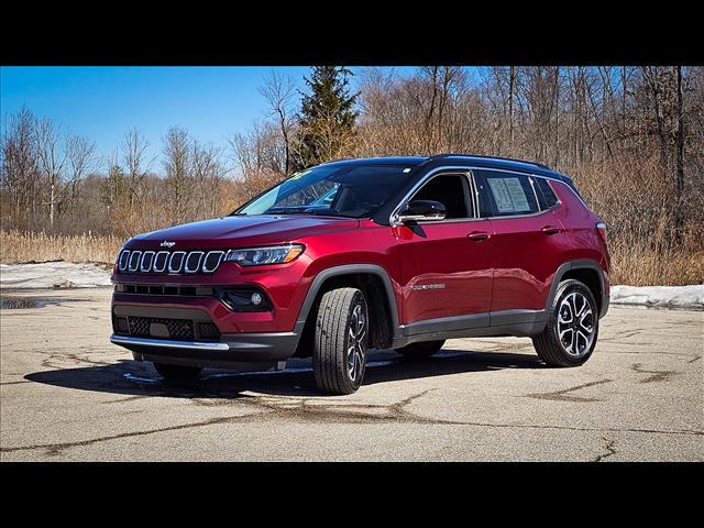 used 2022 Jeep Compass car, priced at $22,900