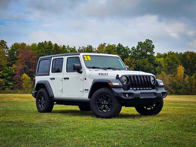 used 2020 Jeep Wrangler Unlimited car, priced at $26,900