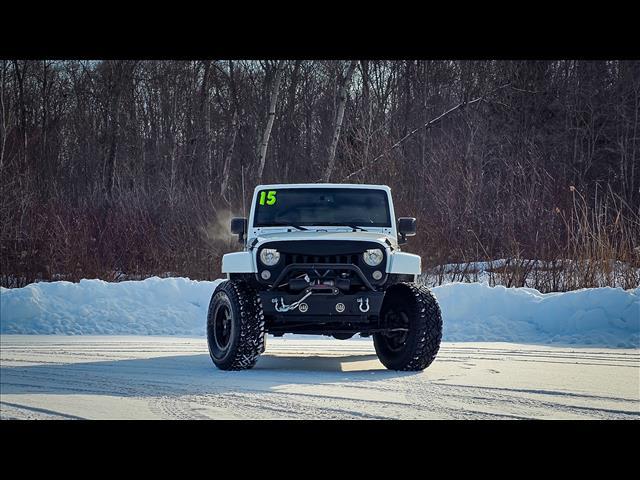 used 2015 Jeep Wrangler Unlimited car, priced at $15,900