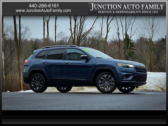 used 2021 Jeep Cherokee car, priced at $24,447