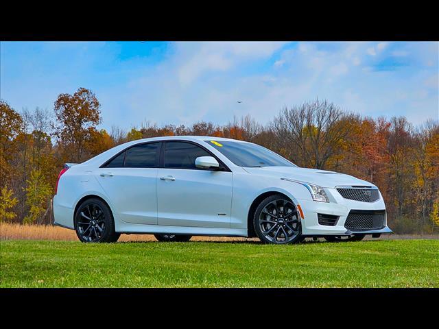 used 2018 Cadillac ATS-V car, priced at $39,450