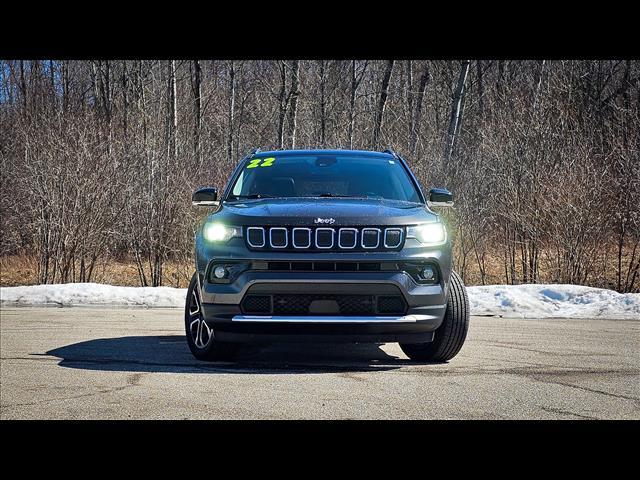 used 2022 Jeep Compass car, priced at $23,900