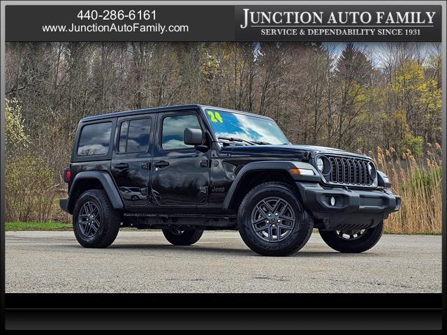 used 2024 Jeep Wrangler car, priced at $35,900