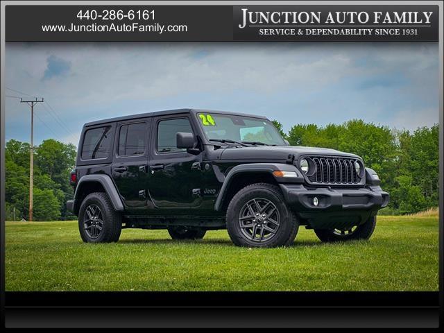 used 2024 Jeep Wrangler car, priced at $34,450