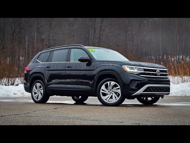 used 2021 Volkswagen Atlas car, priced at $25,900