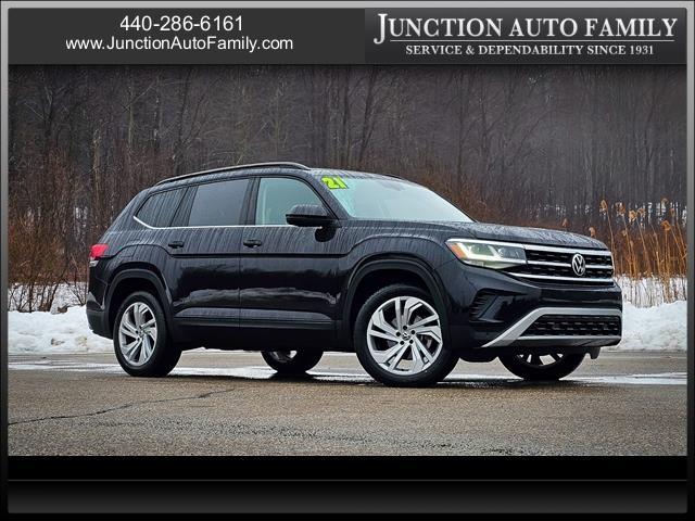 used 2021 Volkswagen Atlas car, priced at $25,900