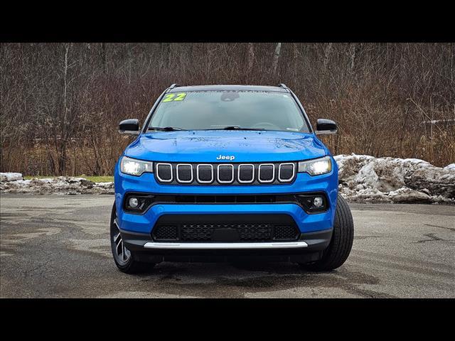 used 2022 Jeep Compass car, priced at $23,490