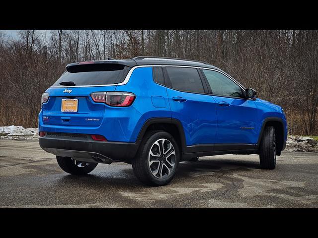 used 2022 Jeep Compass car, priced at $23,490