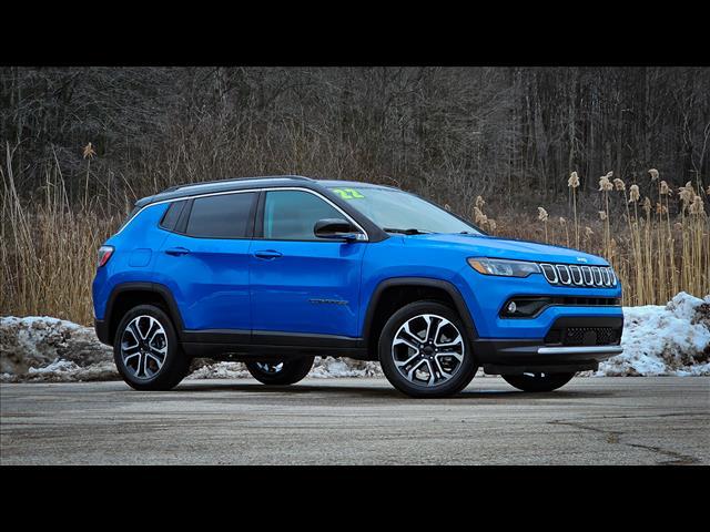 used 2022 Jeep Compass car, priced at $23,490